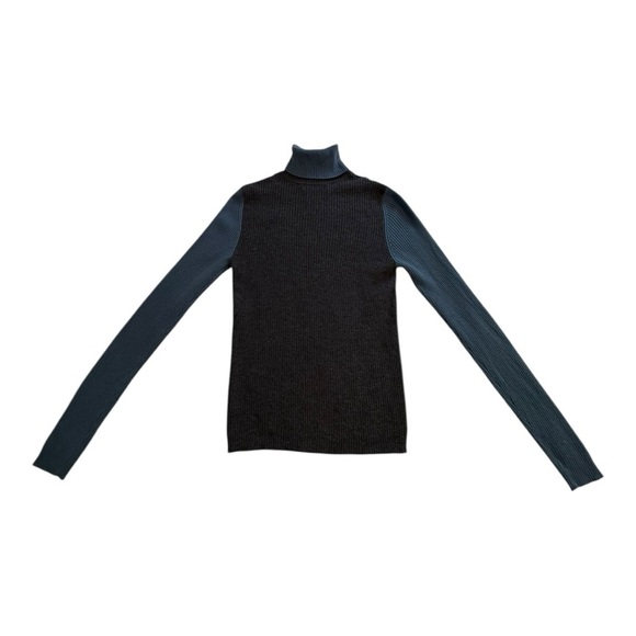 Gap Merino Wool Long Sleeve Ribbed Turtleneck Top - Size XL - Picture 4 of 11